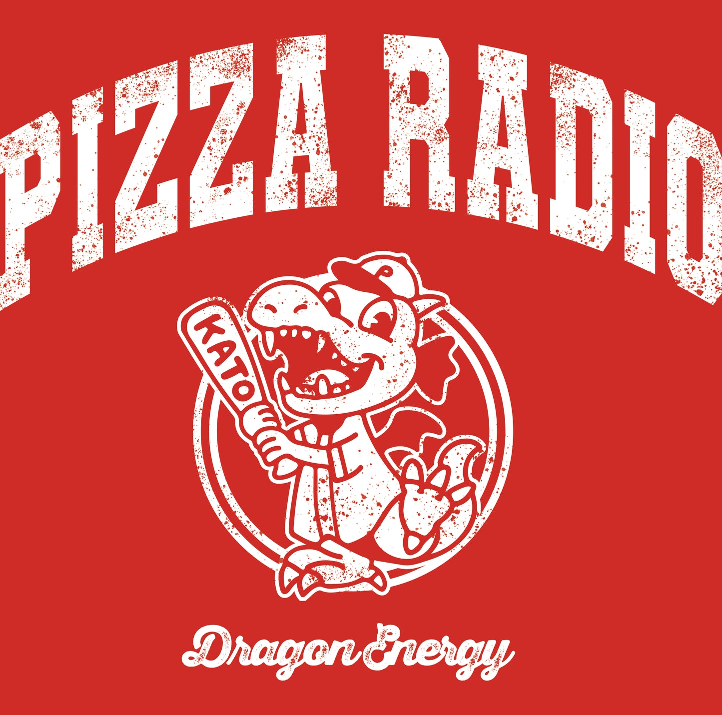 ピザラジ フットボールTシャツ(赤)